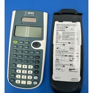 Texas Instruments TI-30XS MultiView Scientific Calculator Works